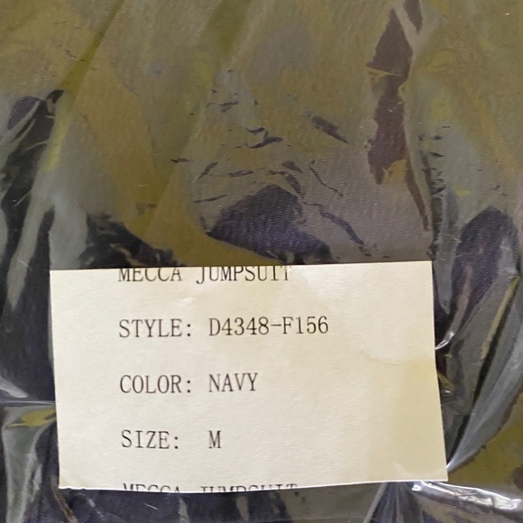 NWT Donna Mizani Mecca Jumpsuit - Picture 6 of 7